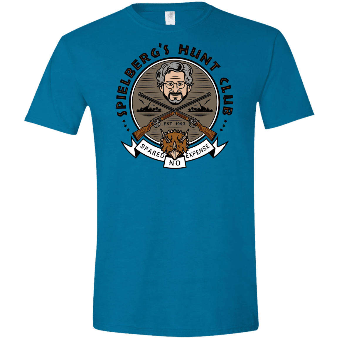 T-Shirts Antique Sapphire / S Spielbergs Hunt Club Men's Semi-Fitted Softstyle