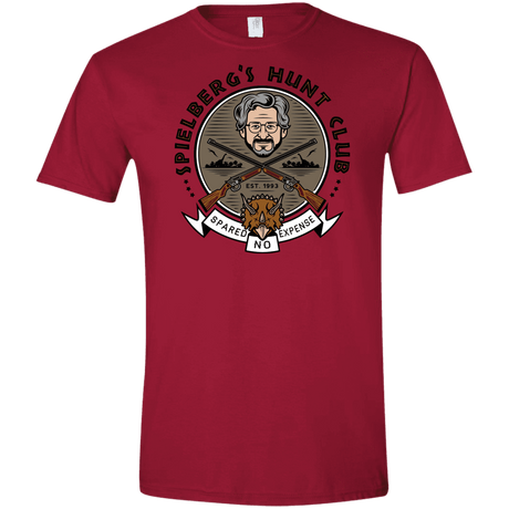 T-Shirts Cardinal Red / S Spielbergs Hunt Club Men's Semi-Fitted Softstyle