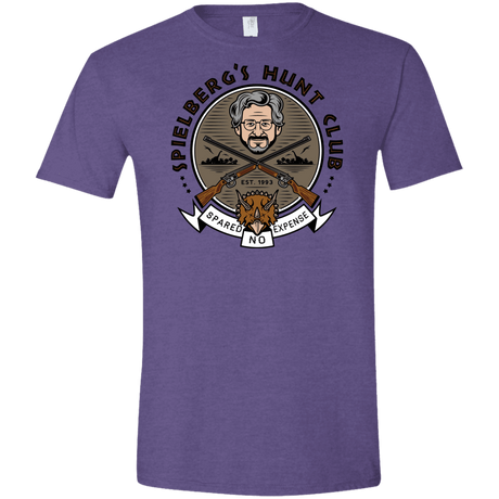 T-Shirts Heather Purple / S Spielbergs Hunt Club Men's Semi-Fitted Softstyle