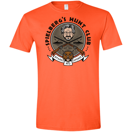 T-Shirts Orange / S Spielbergs Hunt Club Men's Semi-Fitted Softstyle