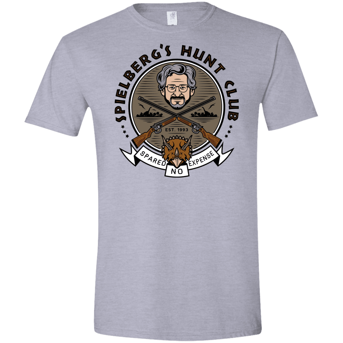 T-Shirts Sport Grey / X-Small Spielbergs Hunt Club Men's Semi-Fitted Softstyle