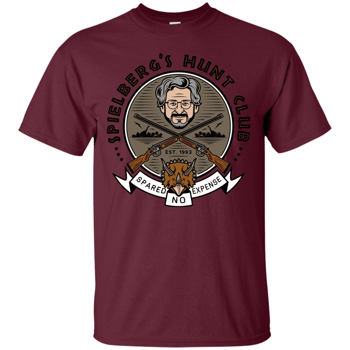 T-Shirts Maroon / S Spielbergs Hunt Club T-Shirt