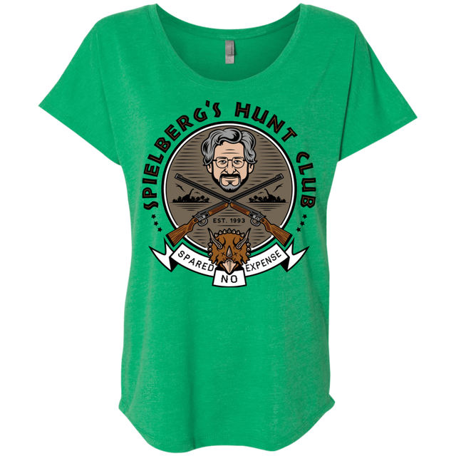 T-Shirts Envy / X-Small Spielbergs Hunt Club Triblend Dolman Sleeve