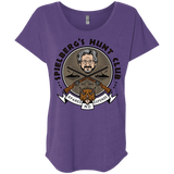 T-Shirts Purple Rush / X-Small Spielbergs Hunt Club Triblend Dolman Sleeve