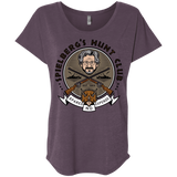 T-Shirts Vintage Purple / X-Small Spielbergs Hunt Club Triblend Dolman Sleeve
