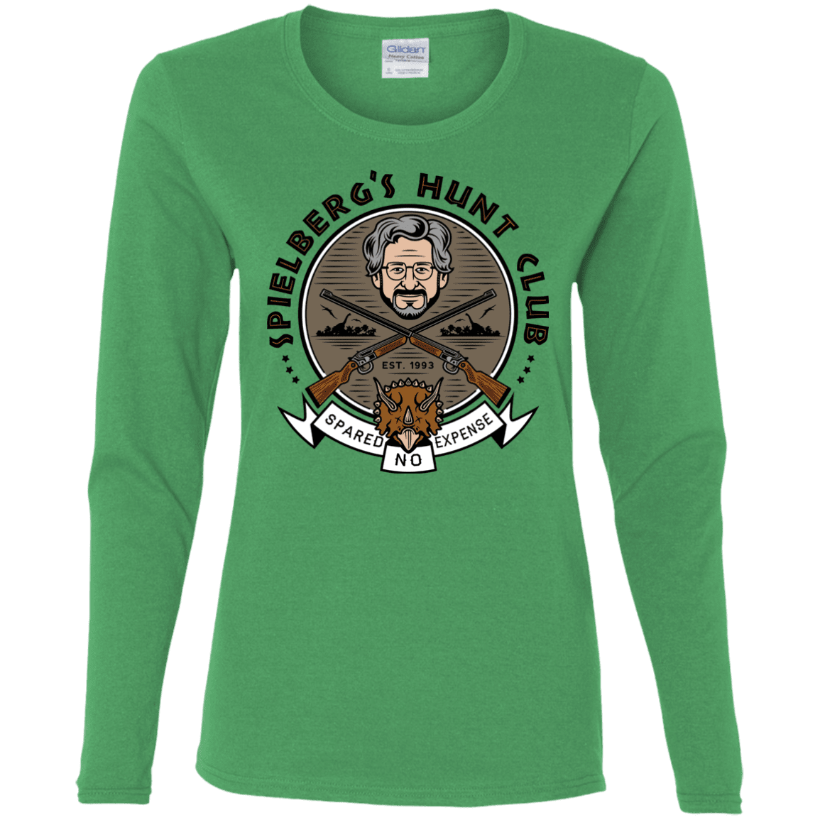 T-Shirts Irish Green / S Spielbergs Hunt Club Women's Long Sleeve T-Shirt