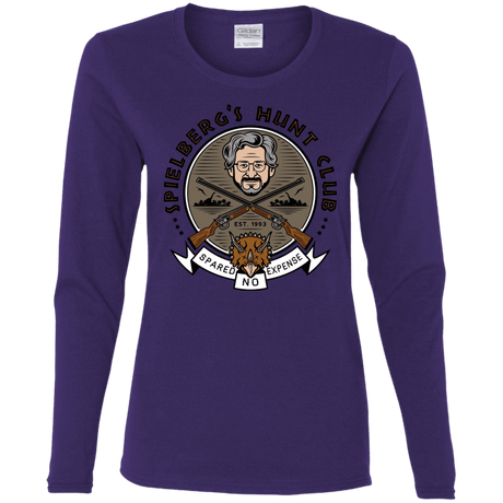 T-Shirts Purple / S Spielbergs Hunt Club Women's Long Sleeve T-Shirt