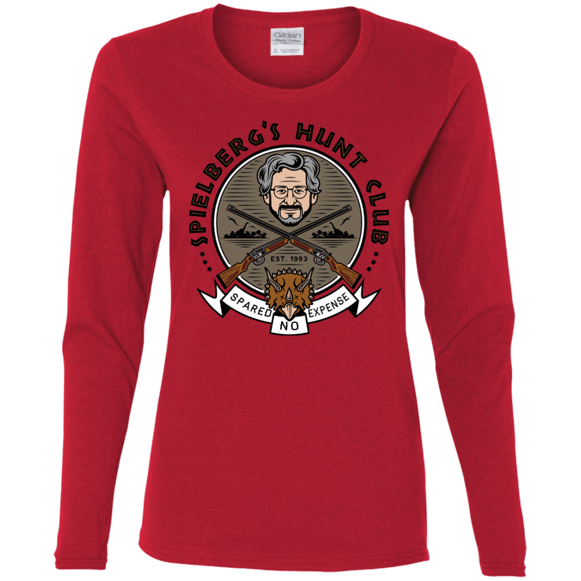 T-Shirts Red / S Spielbergs Hunt Club Women's Long Sleeve T-Shirt