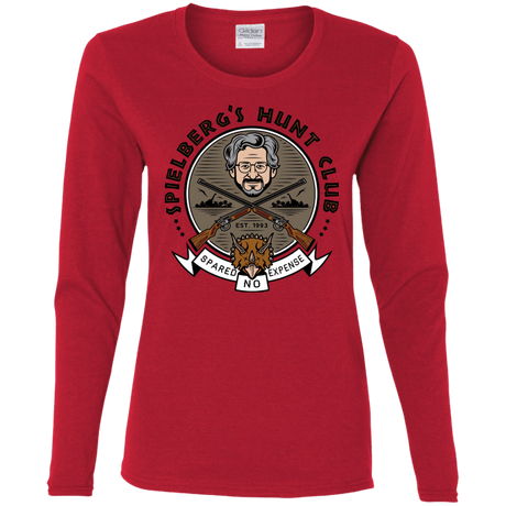 T-Shirts Red / S Spielbergs Hunt Club Women's Long Sleeve T-Shirt