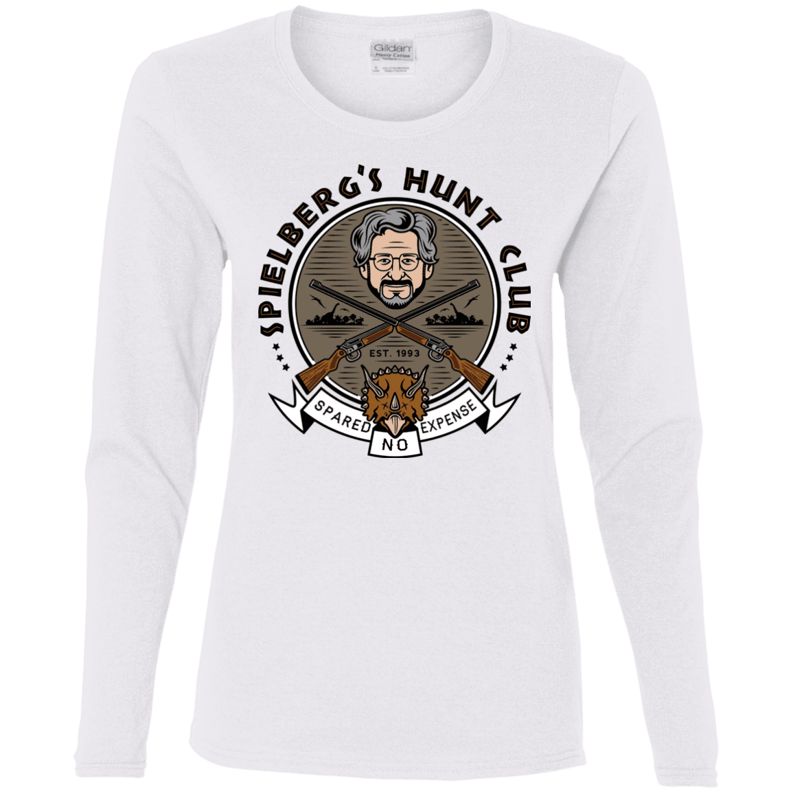 T-Shirts White / S Spielbergs Hunt Club Women's Long Sleeve T-Shirt