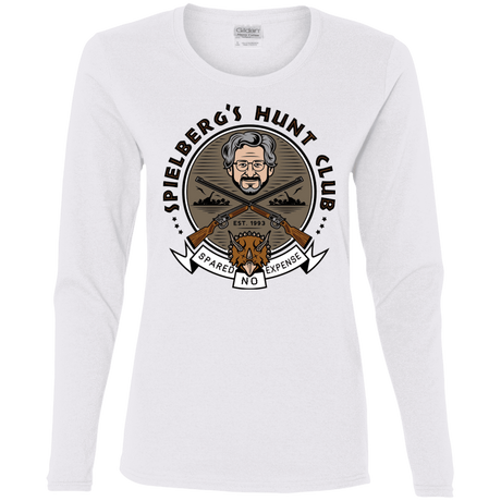 T-Shirts White / S Spielbergs Hunt Club Women's Long Sleeve T-Shirt