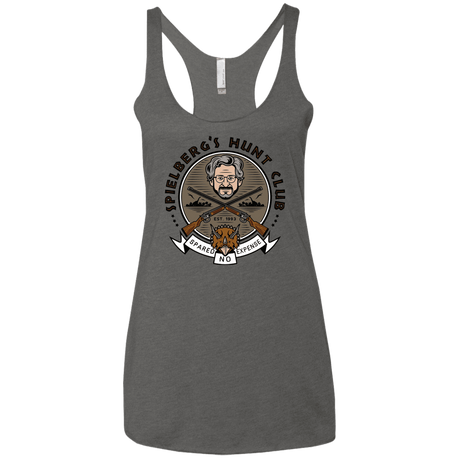 T-Shirts Premium Heather / X-Small Spielbergs Hunt Club Women's Triblend Racerback Tank
