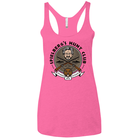 T-Shirts Vintage Pink / X-Small Spielbergs Hunt Club Women's Triblend Racerback Tank