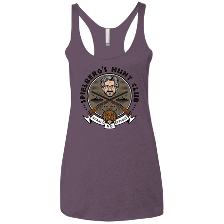T-Shirts Vintage Purple / X-Small Spielbergs Hunt Club Women's Triblend Racerback Tank