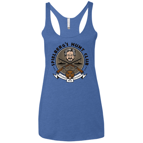 T-Shirts Vintage Royal / X-Small Spielbergs Hunt Club Women's Triblend Racerback Tank