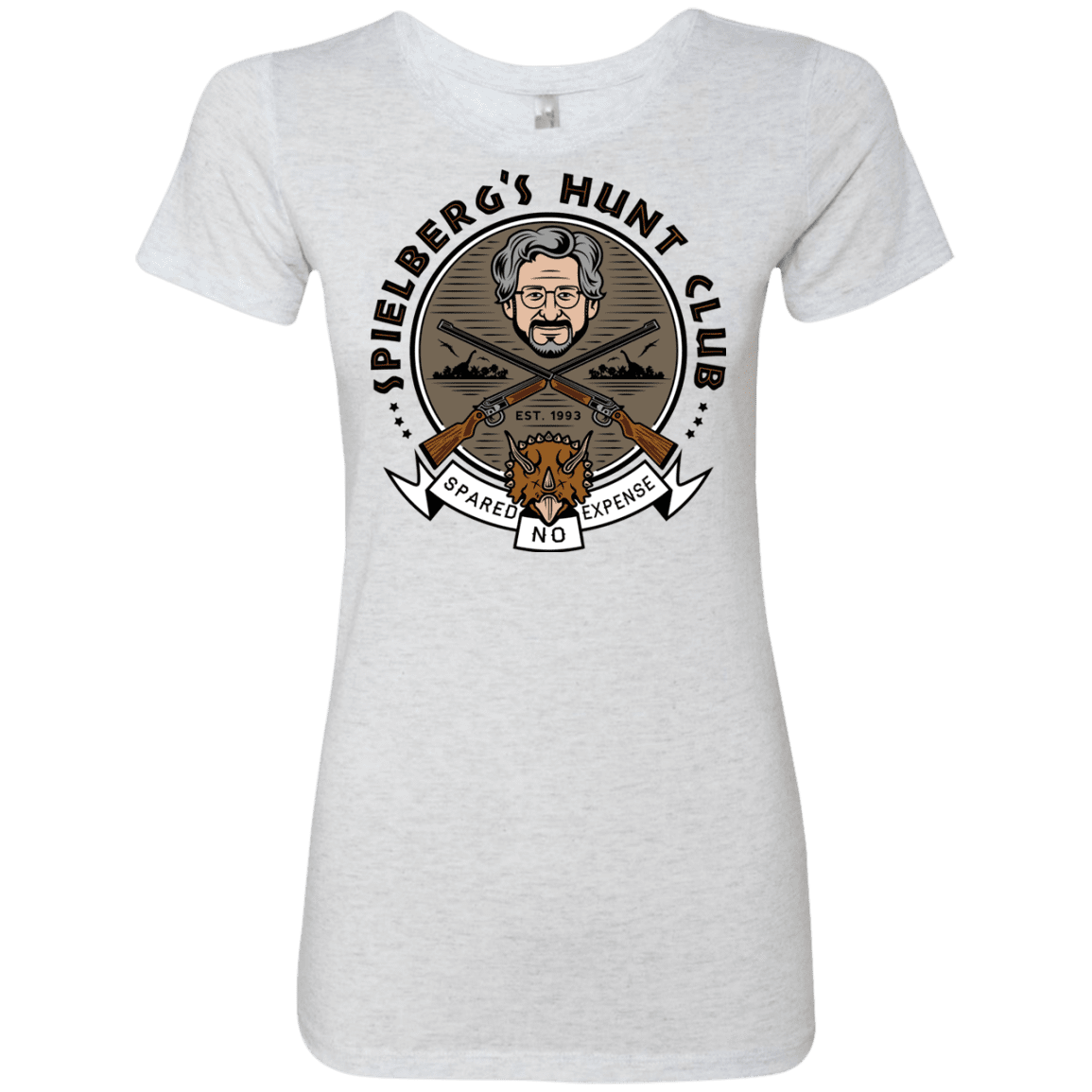 T-Shirts Heather White / S Spielbergs Hunt Club Women's Triblend T-Shirt