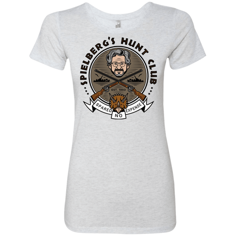 T-Shirts Heather White / S Spielbergs Hunt Club Women's Triblend T-Shirt