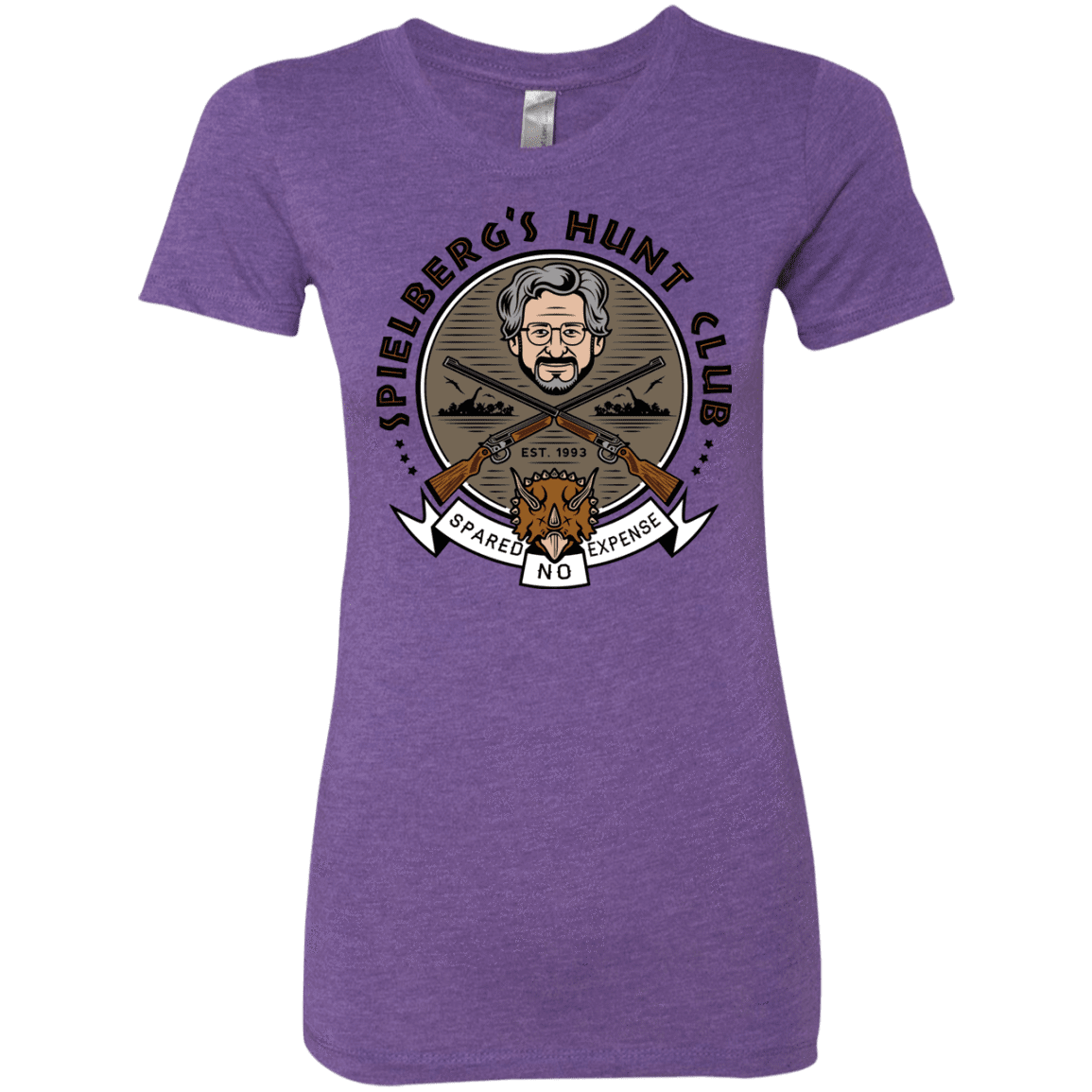 T-Shirts Purple Rush / S Spielbergs Hunt Club Women's Triblend T-Shirt