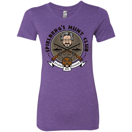T-Shirts Purple Rush / S Spielbergs Hunt Club Women's Triblend T-Shirt