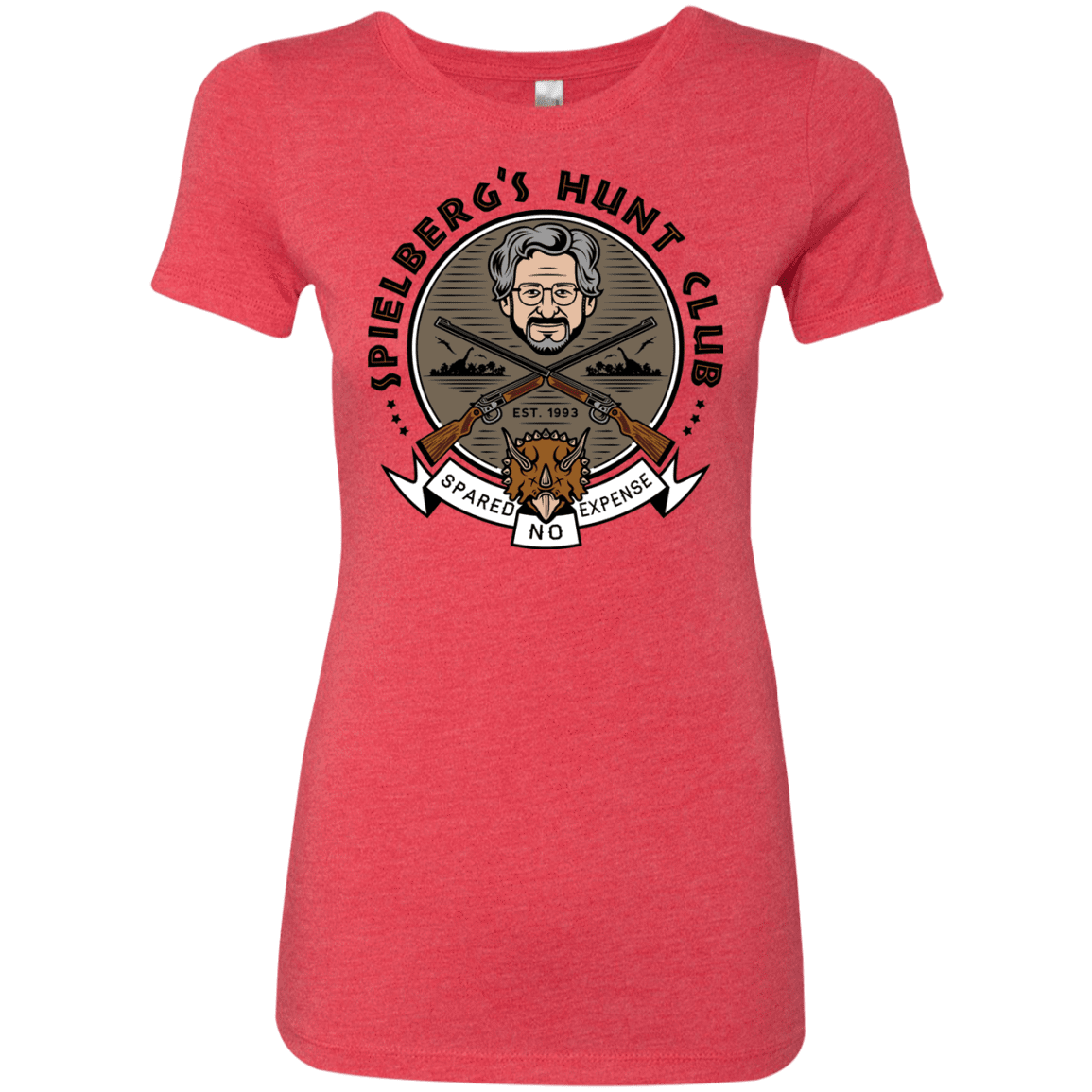 T-Shirts Vintage Red / S Spielbergs Hunt Club Women's Triblend T-Shirt