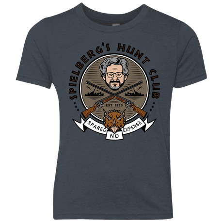 T-Shirts Vintage Navy / YXS Spielbergs Hunt Club Youth Triblend T-Shirt