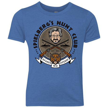 T-Shirts Vintage Royal / YXS Spielbergs Hunt Club Youth Triblend T-Shirt