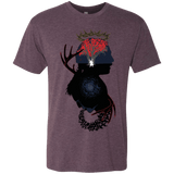 T-Shirts Vintage Purple / Small Spiral Detective Men's Triblend T-Shirt