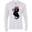 T-Shirts Heather White / X-Small Spiral Detective Triblend Long Sleeve Hoodie Tee