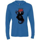 T-Shirts Vintage Royal / X-Small Spiral Detective Triblend Long Sleeve Hoodie Tee