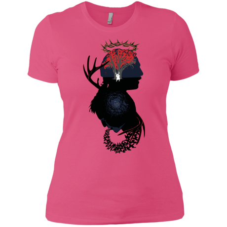 T-Shirts Hot Pink / X-Small Spiral Detective Women's Premium T-Shirt