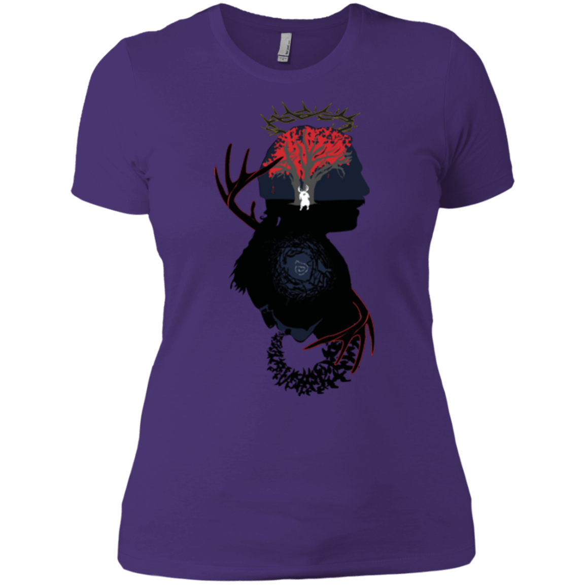 T-Shirts Purple / X-Small Spiral Detective Women's Premium T-Shirt