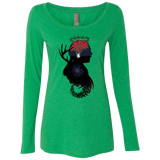 T-Shirts Envy / Small Spiral Detective Women's Triblend Long Sleeve Shirt