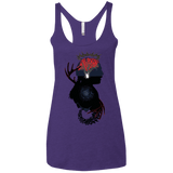 T-Shirts Purple / X-Small Spiral Detective Women's Triblend Racerback Tank