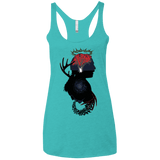 T-Shirts Tahiti Blue / X-Small Spiral Detective Women's Triblend Racerback Tank