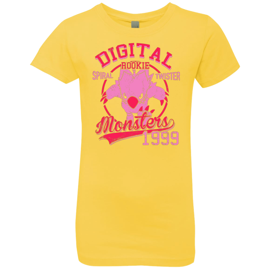 T-Shirts Vibrant Yellow / YXS Spiral Twister Girls Premium T-Shirt