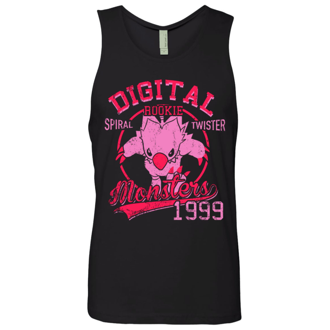 T-Shirts Black / Small Spiral Twister Men's Premium Tank Top