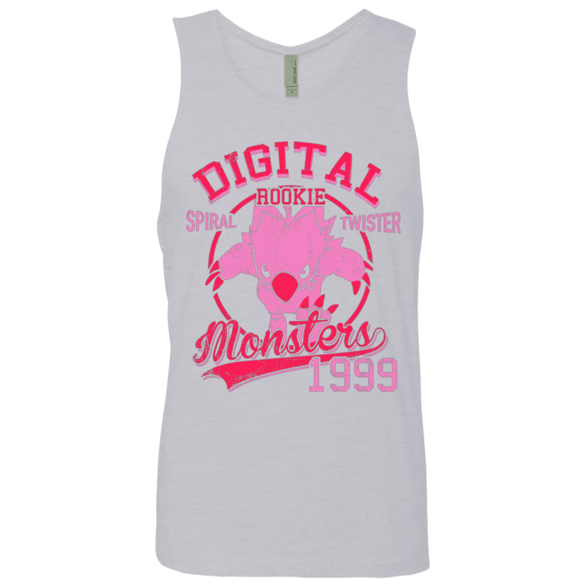 T-Shirts Heather Grey / Small Spiral Twister Men's Premium Tank Top