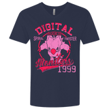 T-Shirts Midnight Navy / X-Small Spiral Twister Men's Premium V-Neck