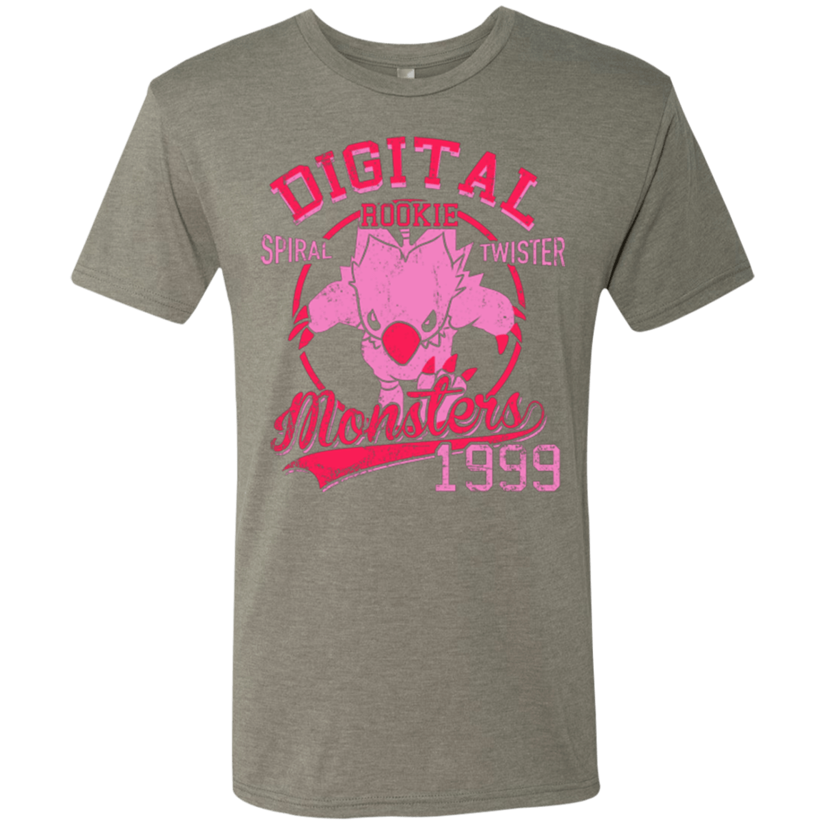 T-Shirts Venetian Grey / Small Spiral Twister Men's Triblend T-Shirt