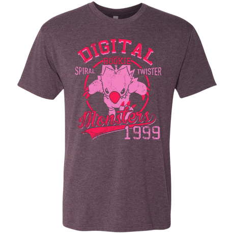 T-Shirts Vintage Purple / Small Spiral Twister Men's Triblend T-Shirt