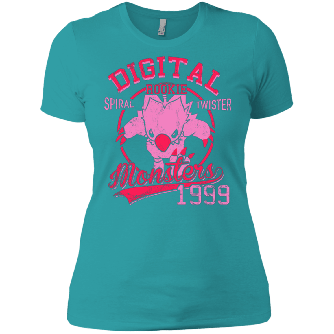 T-Shirts Tahiti Blue / X-Small Spiral Twister Women's Premium T-Shirt