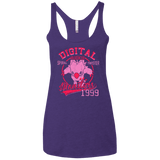 T-Shirts Purple / X-Small Spiral Twister Women's Triblend Racerback Tank
