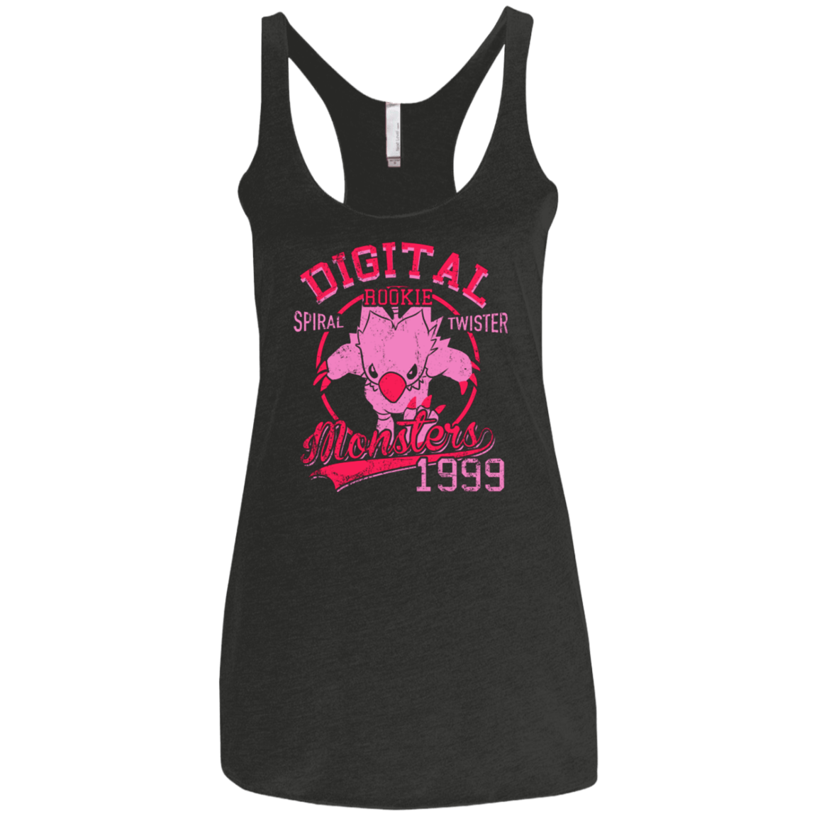 T-Shirts Vintage Black / X-Small Spiral Twister Women's Triblend Racerback Tank