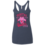 T-Shirts Vintage Navy / X-Small Spiral Twister Women's Triblend Racerback Tank