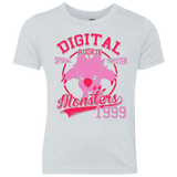 T-Shirts Heather White / YXS Spiral Twister Youth Triblend T-Shirt