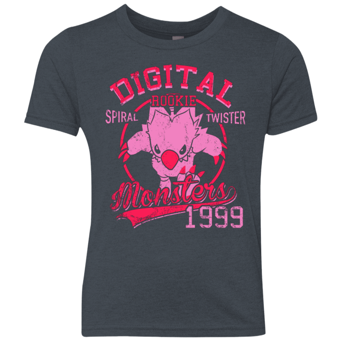 T-Shirts Vintage Navy / YXS Spiral Twister Youth Triblend T-Shirt