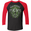 T-Shirts Vintage Black/Vintage Red / X-Small Spirit Hunter Men's Triblend 3/4 Sleeve