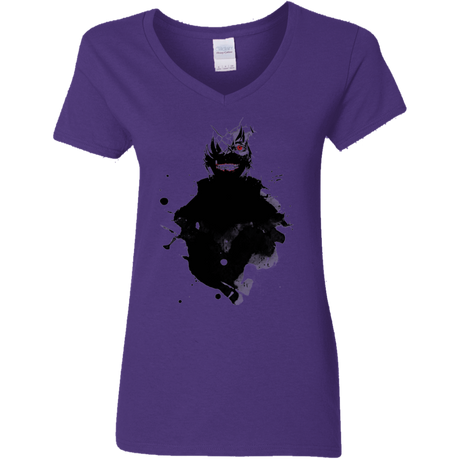 T-Shirts Purple / S Spirit Kaneki Women's V-Neck T-Shirt