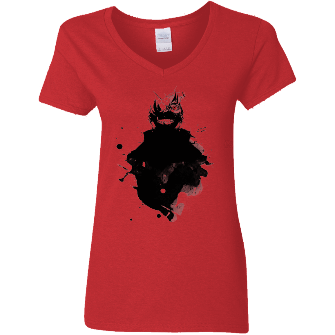 T-Shirts Red / S Spirit Kaneki Women's V-Neck T-Shirt