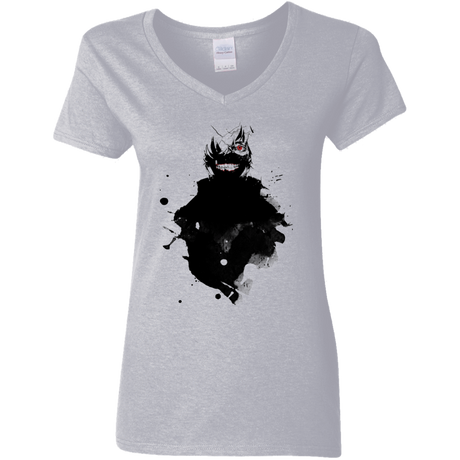 T-Shirts Sport Grey / S Spirit Kaneki Women's V-Neck T-Shirt